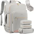 Produktbild: Handgepäck Rucksack Flugzeug 40L Reiserucksack Damen Wasserdicht 17