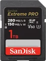 Produktbild: SanDisk Extreme Pro - Flash-Speicherkarte - 1TB - Video Class V60 / UHS-II U3 / Class10 - SDXC UHS-II (SDSDXEP-1T00-GN4IN)