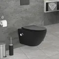 Produktbild: Tornadospülung Wand Hänge WC Spülrandlos Toilette Softclose Bidet-Funktion lang