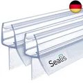 Produktbild: 2x 100cm Sealis Ersatzdichtung - Dichtkeder für 5mm/ 6mm/ 7mm/ 8mm Glasdicke