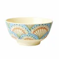 Produktbild: RICE: Two Tone Schüssel aus Melamin, Flower Fan, MELBW-FLFA, 15 cm