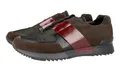 Produktbild: PRADA Wildleder PRAX Matchrace Sneaker - 4E2572 Braun Bordeaux NEU -  9 43
