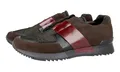 Produktbild: PRADA Wildleder PRAX Matchrace Sneaker - 4E2572 Braun Bordeaux NEU -  9 43