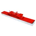 Produktbild: Bauer Gabelstapler-Kehrbesen SKB 200, lackiert, Feuerrot