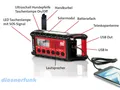 Produktbild: Midland ER 300 Outdoor-Radio UKW SOS LED Solar PowerBank Kurbelradio coronakrise