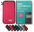 Produktbild: CALCUSO Taschenrechner Zubehör zum Casio fx-82DE X ClassWiz - Fachbuch & Schutztasche Pink