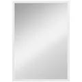 Produktbild: HOMCOM Wandspiegel 50 x 70 cm Rechteckig Spiegel Dekorativer Hängespiegel Badezimmerspiegel für Schlafzimmer Badezimmer Wohnzimmer Flur Weiß