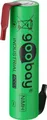 Produktbild: 1x AAA Micro 800mAh Lötfahne (Z), LSD-NiMH Akku (Ready-to-Use), 1,2V Goobay
