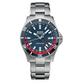Produktbild: MIDO Ocean Star GMT – Schweizer Automatikuhr für Herren – 44 mm Edelstahlgehäuse mit drehbarer Lünette, Blau und Rot auf Edelstahl, Taucheruhr
