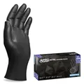 Produktbild: PROGRIP Einweghandschuhe Diamant Grip, Schwarz, Einmalhandschuhe Extra Stark, Nitrilhandschuhe Gr. XL, 2x dicker, Handschuhe Einweg, Arbeitshandschuhe für Werkstatt & Montage, 500 Stück (10x50 Stk)
