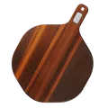 Produktbild: SILBERTHAL Pizzabrett 30 cm Akazienholz - 6-Eck-Design - Servierbrett