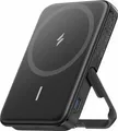 Produktbild: Anker 322 (MagGo) - Induktive Power Bank - Li-Pol - 5000 mAh - 18.5 Wh - 12 Watt - 2.4 A - 2 Ausgabeanschlussstellen (24 pin USB-C, kabelloses Laden) (A1618G11)