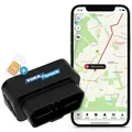 Produktbild: YUKAtrack AIO GPS OBD2 Car Tracker with SIM+ Data Flat - Schwarz