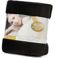 Produktbild: Gözze Premium Cashmere - Feeling Kuscheldecke 130 x 170 cm - Schwarz , 130 x 170 cm