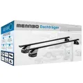 Produktbild: Für Mazda 2 07.2007 - 01.2015 MENABO Dachträger Omega Black Stahl schwarz NEU