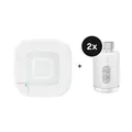 Produktbild: Homematic IP Starter Set Heizen mit 2 Heizkörperthermostate pure - mit Access Point 2 - Weiß