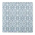 Produktbild: Sovie HOME Serviette LIVIA-ORNAMENTIK in Blaugrau aus Linclass Airlaid, 40 x 40cm, 12 Stück, Ornamentdesign, elegante Stoffoptik, stilvolle Tischdeko für Feier & Event
