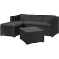 Produktbild: JUSKYS Gartenlounge Punta Cana (Dunkelgrau, M)