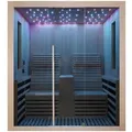 Produktbild: Sanotechnik Infrarotkabine Carbon 2, Natur, 180x195x150 cm, Freizeit, Wellness, Infrarotkabinen