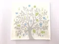 Produktbild: 20 Servietten Christicher Baum silber 33x33cm Tischdeko Kommunion Konfirmation