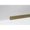 Produktbild: Classen - Clip-Fußleiste 240 cm 40 x 20 mm Eiche Bretagne Sockelleiste
