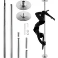 Produktbild: VEVOR Pole Dance Stange Tanzstange Höhenverstellbar Stangentanz 2105–2784mm