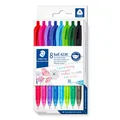 Produktbild: STAEDTLER 4230 MC8 Retractable Rainbow Ballpoint Pen - Assorted Colours (Pack of