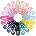 Produktbild: Haarspangen Mädchen, Funtopia 40 Stück Haarspangen Damen Bunte Hair Clips Metall Haarklammern Mädchen, 7cm Lange, 10 Farben mit je 4 stk