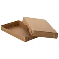 Produktbild: FALKEN PURE Aufbewahrungsbox 310 Blatt natronbraun 12,0 x 18,5 x 2,5 cm