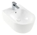 Produktbild: Villeroy & Boch Avento Bidet wandhängend mit Hahnloch mit Überlauf - Weiß Alpin