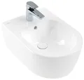 Produktbild: Villeroy & Boch Avento Bidet, 1 Hahnloch, mit Überlauf, 370x530mm, 54050001,