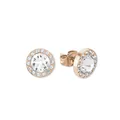 Produktbild: s.Oliver Jewel Damen Ohrringe Edelstahl Swarovski Elemente rosegold 2015046