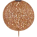 Produktbild: Globo Solarleuchte Metall Rostfarben, 1xled (IP44) (33745R)
