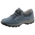 Produktbild: Waldläufer HOLLY Schnürschuh mit herausnehmbarem Fußbett, Freizeitschuh, Halbschuh, Schnürschuh blau 42 EU (8 UK)