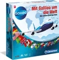 Produktbild: Clementoni - Mit Galileo um die Welt - Brettspiel Familienspiel Wissensspiel Pro7