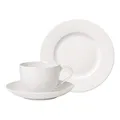 Produktbild: Villeroy und Boch - For Me Kaffee-Set, 18 tlg., das Allround-Talent, Premium Porzellan, spülmaschinen-, mikrowellengeeignet, weiß