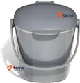 Produktbild: OXO Gute Griffe Easy - Sauber Komposteimer Dunkelgrau 2.83 Liter Behälter