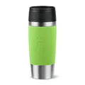 Produktbild: Emsa N20207 Travel Mug Classic Isolierbecher 0,36 Liter | neuer Komfort-Schraubverschluss | Edelstahl | 4h heiß und 8h kalt | 100% dicht | spülmaschinenfest | 360°-Trinköffnung | Limette