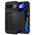 Produktbild: Spigen Slim Armor CS Hülle für Google Pixel 9 Pro und Pixel 9 [Made for Google] -Schwarz