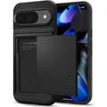 Produktbild: Handyhülle für Google Pixel 9 / 9 Pro Spigen Case Cover Futeral Tasche Schwarz