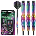 Produktbild: WINMAU Champions - Simon Whitlock 3: 24g Profi Wolfram Steeltip Dartpfeile Set mit Flights und Schäfte
