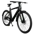 Produktbild: Keskin E-Bike cBike 1 27,5“ City-Bike Elektrofahrrad Elektrobike City bike Pedelec Fahrrad Heckmotor bis zu 70km LCD Display ,Schwarz Matt