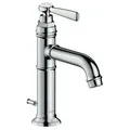Produktbild: hansgrohe AXOR Montreux Einhebel-Waschtischmischer 100, Zugstangen-Ablaufgarnitur, Ausladung 142mm, 16515990