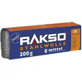 Produktbild: RAKSO Stahlwolle 010006, mittel 0, zum Reinigen und Polieren, 200g