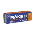 Produktbild: RAKSO Stahlwolle mittel 0-200g, 1 Banderole, glättet Holz, entfernt Schmutz auf Kacheln/Steinböden, poliert Kupferrohre/Fittings