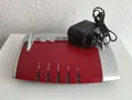 Produktbild: AVM FRITZ!Box 7490 WLAN Router mit DSL Modem Netzwerk NAS  - Weiß Rot - Top ✔️