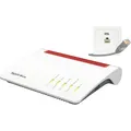 Produktbild: AVM FRITZ!Box 7590 Router Weiß/Rot DSL WiFi 2 (IEEE 802.11a)