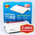 Produktbild: AVM FRITZ!Box 7590 2 Jahre Gewährleistung WLAN Router ISDN S0 VDSL MESH AC+N