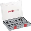 Produktbild: Bosch Fräser-Set 2607017472 | 15-tlg. Mixed | 8 mm Schaft | Hartmetall | für Holz | präzise Schnitte | robustes Etui