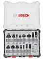 Produktbild: Bosch Fräser-Set 15-teilig Schaft 8mm 2607017472 für Oberfräse
